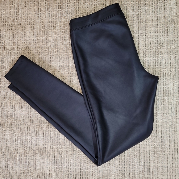 Express Faux Leather Leggings - Picture 2 of 7